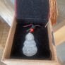 Artisan Carved Buddha Pendant Image 2