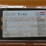 Luxembourg 2012 euro coins set 24k Gold plated & Rhodium gilt medal limited edition Image 7
