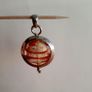 Silver and glass swirl pendant Image 8