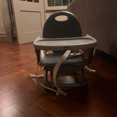 Various baby items free to go, booster seat, walker, bay gym etc