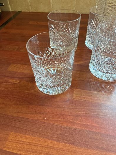 Innisfree 6x tumblers and 1x decanter