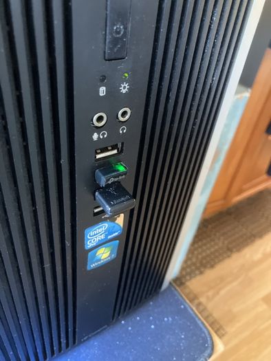 HP Compaq Elite 8100 Desktop PC, i7-870, 16GB RAM, SSD, Windows 11 Pro, full setup with monitor