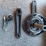 Shimano GRX Crankset & front derailleur Image 2