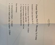 aqua sana voucher for 2