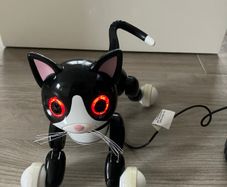 Cat toy robot (zoomer kitty)