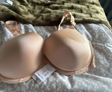 nude tshirt bra