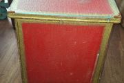 1920s to 1950s Lloyd Loom Style Woven Laundry Bin or Bedside Cabinet Movie Props or Home use
