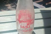 Hughes Dairy milk bottle