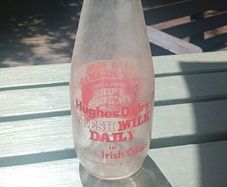 Hughes Dairy milk bottle