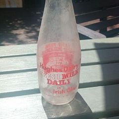 Hughes Dairy milk bottle