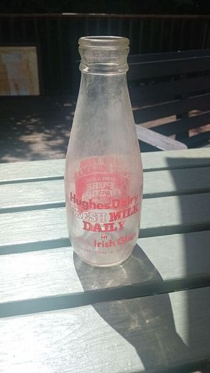 Hughes Dairy milk bottle