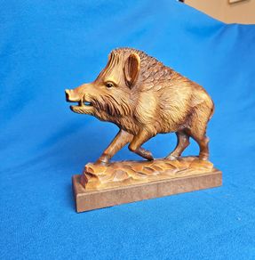 Wild boar figurine , ornament