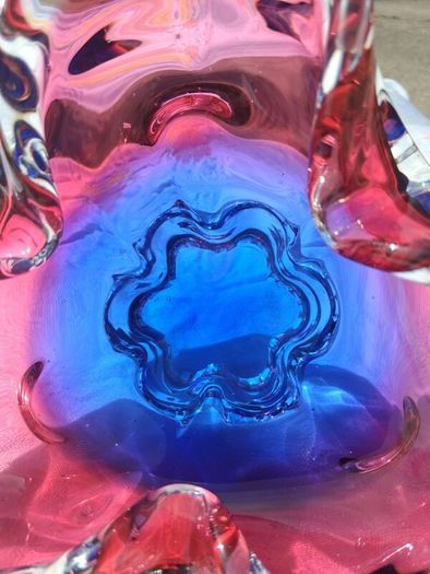 Joseph Hospodka Mid Century Glass Bowl