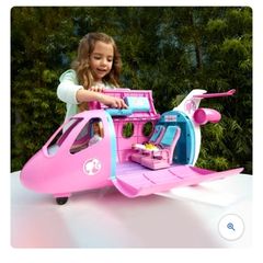 Barbie Aeroplane with Barbie Pilot.