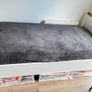 Bed frame MARKSKEL 90x190 white Image 3