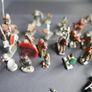 Vintage Lot over 350 Miniature Lead Soldiers Horses Figures War Gaming (some painted) Image 2