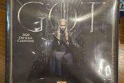 Game of Trones 2020 Official Calendar Sealed
