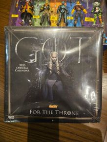 Game of Trones 2020 Official Calendar Sealed