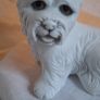 White  Ceramic West Highland  Dog Figurine Image 3