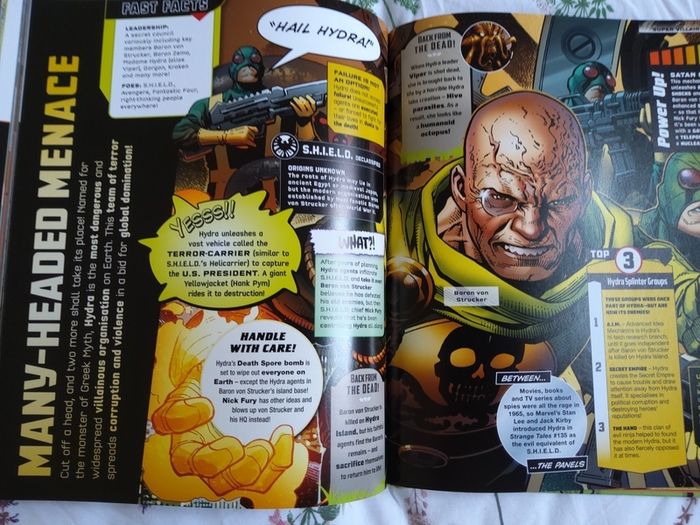 DK Marvel Eveything You Need To Know Hardback Book