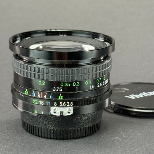 Vivitar 19 mm f3.5 Nikon F mount AI-S lens