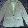 Nasty Gal Mint Green Corduroy Coord/ Suit Set Blazer UK 8 Trousers UK 10 Image 5