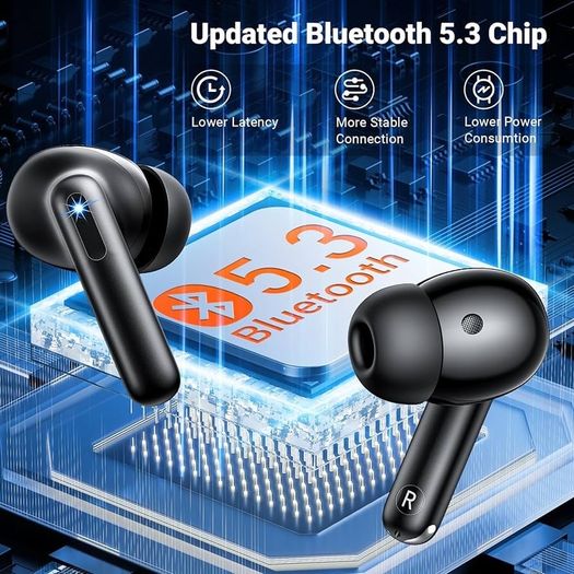 NEW SALE | Wireless Earbuds, Bluetooth 5.3 Headphones in Ear with HiFi Stereo Deep Bass & 4 ENC Mic, 42H Playtime Wireless
