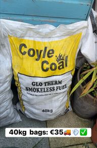 40kg bags of coyle smokeless stove coal