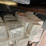 51 Reclaimed Glass Blocks Bricks Vintage Style Image 2