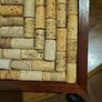 Wine cork board mahogany frame Image 6