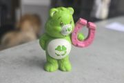 Luck Lucky Shamrock Clover Carebear Mini Figure 1983-1984 Kenner A.G.C.