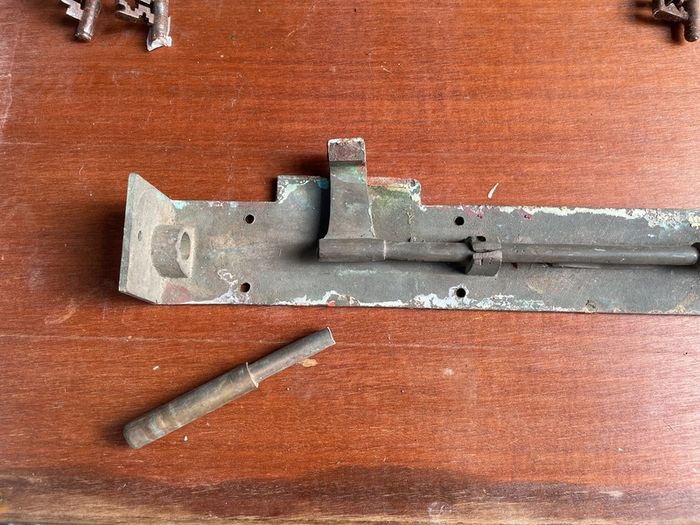 Antique Copper Door Bolt
