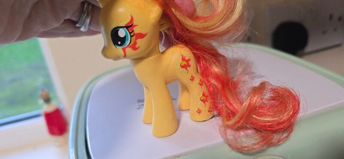 Sunset Shimmer 3inch Brushable Cutie Mark MLP G4 My Little Pony 2010