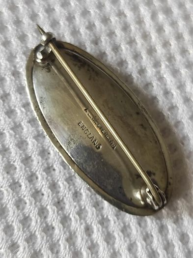 Vintage England sterling butterfly wings brooch