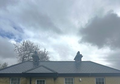 Natural roof slates