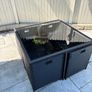 garden furniture rattan cube Image 9