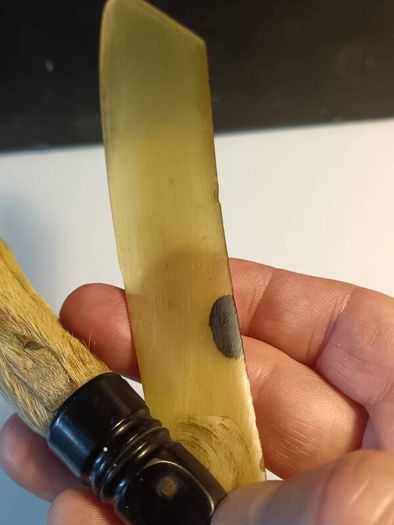 Mid Nineteenth Century Deer Hoof and Horn Page Turner