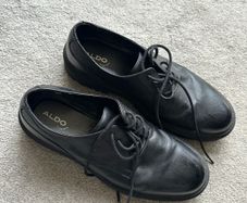 ALDO Black Lace-Up Shoes