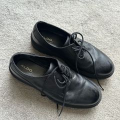 ALDO Black Lace-Up Shoes