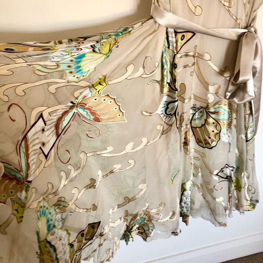 Savida silk blend dress
