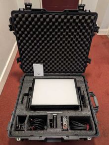 Aputure Nova P300c Hard Rolling Case Excellent Condition