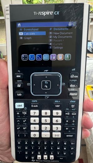 Texas T1 Nspire cx graphics calculator
