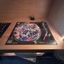 2 X Technics SL-1200MK2 turntables, 2 X Traktor scratch vinyl records, Native instruments Z2 mixer with all connections,2 X Kali LP6 speakers and a pair of Sony headphones Image 2
