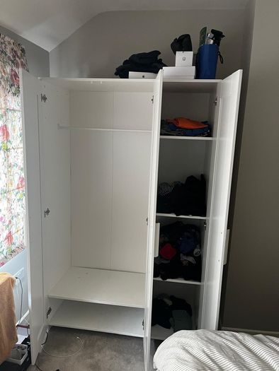 ikea brimes wardrobe