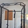 Home Gym set up w/ plates and kettlebells Image 3