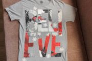 Grey Unisex Christmas T-shirt, size S
