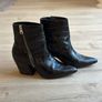 All Saints Leather Ankle Boots Image 2