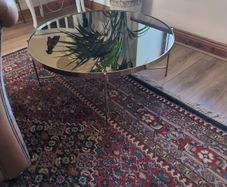 Mirrored coffee table