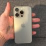 iPhone 15 pro natural titanium 128gb, unlocked, 86% battery health Image 3