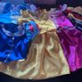 Disney princess fancy dress up costume trunk with 4 outfits Age 3+ EUC Image 5